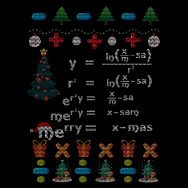 Motiv Mathematiker Geschenk Weihnachten Formel Nerd