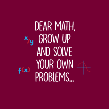 Motiv Liebe Mathematik Löse deine eigenen Probleme