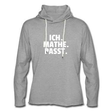 Mathe LK Hoodie - Ich. Mathe. Passt.