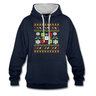 Mathe LK Hoodie - Weihnachten Ugly Mathe Nerd