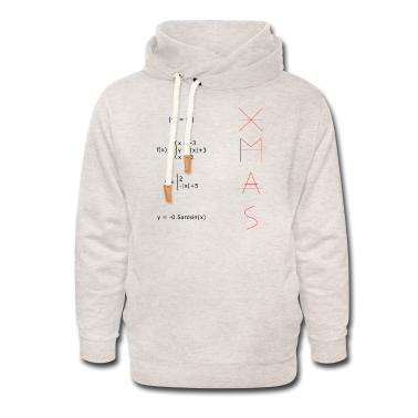 Mathe LK Hoodie - ALLES IST LIEBER MATH AM WEIHNACHTEN