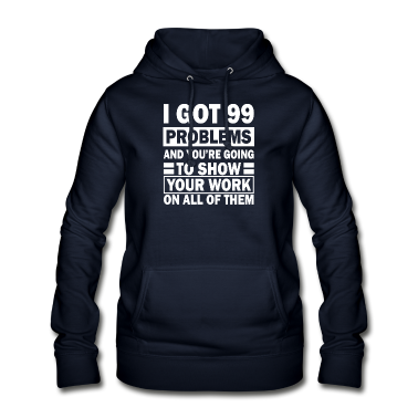 Mathe LK Hoodie - Mathe Spruch Nerd Lehrer Schule Geschenk