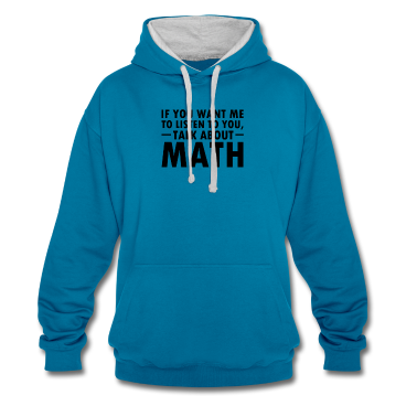 Mathe LK Hoodie - Lustiger Mathe Spruch Mathematiker Nerd Geschenk