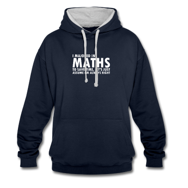 Mathe LK Hoodie - Lustiger Mathe Spruch Abschluss Nerd Mathematiker
