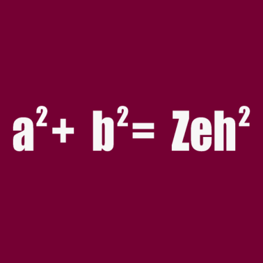 Motiv Mathe - Satz des Pythagoras - Fun
