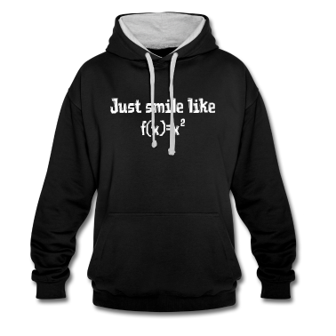 Mathe LK Hoodie - Just smile like f(x)=x2
