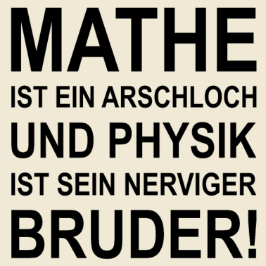 Motiv Mathe Und Physik Nerven