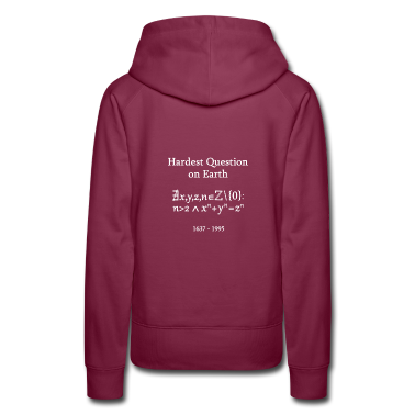 Mathe LK Hoodie - Fermat's Letztes Theorem Mathe Mathematiker Nerd