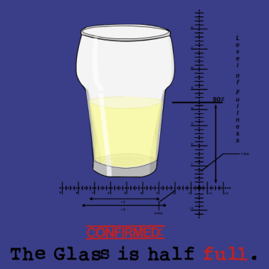 Motiv Glass is half full