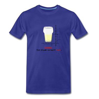 Mathe LK T-Shirt - Glass is half full