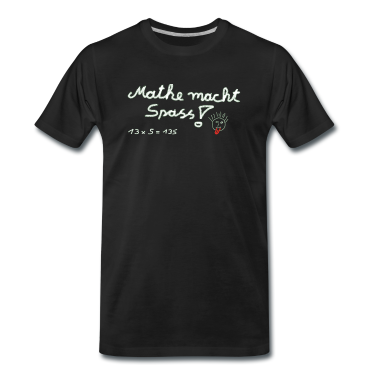 Mathe LK T-Shirt - Mathe macht Spass !