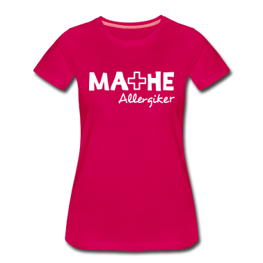 Mathe LK T-Shirt - Mathe Allergiker