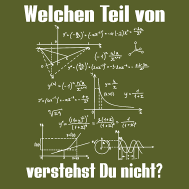 Motiv Welchen Teil von Mathe verstehst du nicht