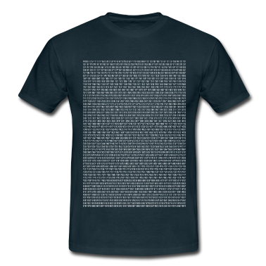 Mathe LK T-Shirt - Alle Primzahlen von 1 bis 10.000