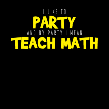 Motiv Mathe-Lehrer-Partei-soziales Leben