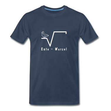 Mathe LK T-Shirt - Mathe Ente Wurzel Schule, Uni Witze Text