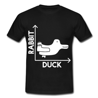 Mathe LK T-Shirt - Ente Hase - X Y Achse Mathematik