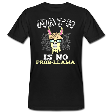 Mathe LK T-Shirt - AlpakaHemd mit einer MatheIllustration des
