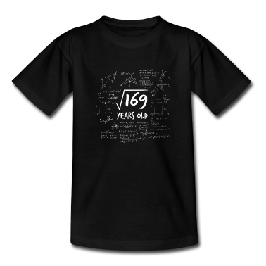 Mathe LK T-Shirt - 13. Geburtstag Wurzel aus 169 Mathematik Nerd Math