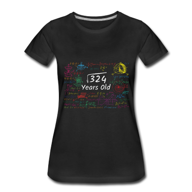 Mathe LK T-Shirt - 324 Years Old - Wurzel aus 324 - 18. Geburtstag