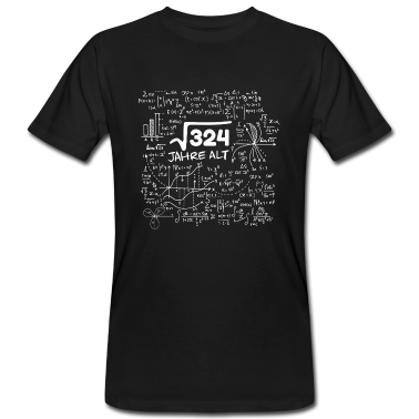 Mathe LK T-Shirt - WURZEL 324 = 18 JAHRE MATHE GEBURTSTAG GESCHENK