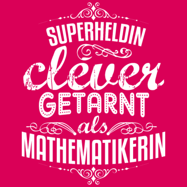 Motiv Super Mathematikerin