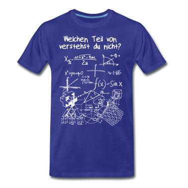 Mathe LK T-Shirt - Welchen Teil Mathe Mathematik Physik verstehen