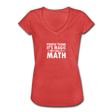 Mathe LK T-Shirt - Mathe Ist Keine Magie Mathematiker Nerd Lehrer
