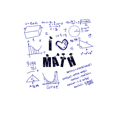 Motiv Mathe-T-Shirt