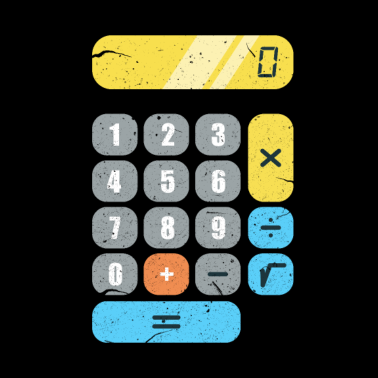 Motiv Mathe Taschenrechner Mathematik Mathematiker