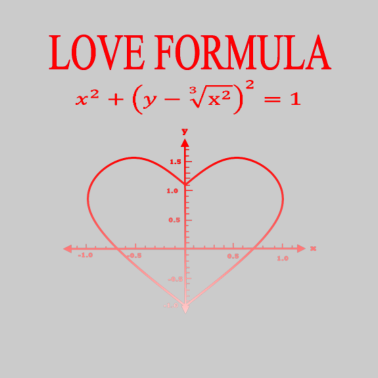 Motiv Mathe Liebe Formel