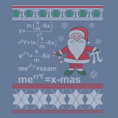 Motiv Christmas Formel lustiger Weihnachtspulli Mathe