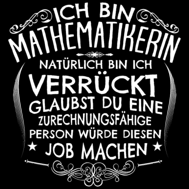 Motiv Verrückte Mathematikerin