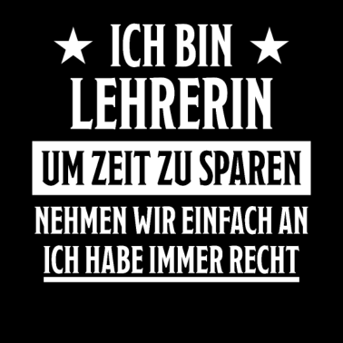 Motiv Lehrerin Lustige Spruch Unterricht Beruf Geschenk