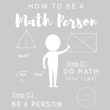 Motiv Mathe Person Lustig