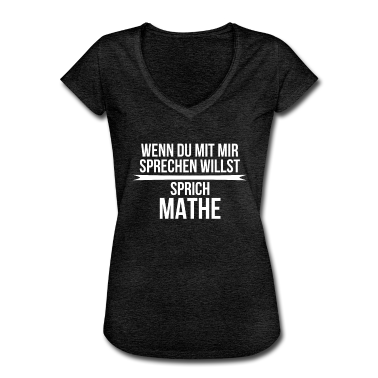 Mathe LK T-Shirt - Lustiges Lehrer Shirt Funshirt SPRICH MATHE