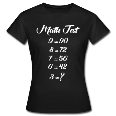 Mathe LK T-Shirt - Math Test - Mathematik Rechenaufgabe Mathe Test