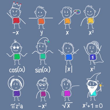 Motiv Dancing mathematicans