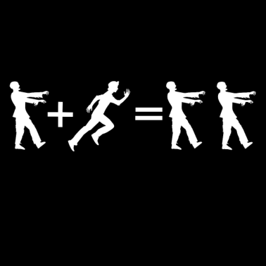 Motiv Zombie Mathe Shirt2! Lustiges Geschenk