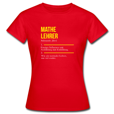 Mathe LK T-Shirt - Mathe Lehrer Lehrerin Schule Lustiges Beruf Gesche