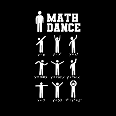Motiv Mathe-Tanz Mathe-Lehrer Geschenk