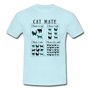 Mathe LK T-Shirt - Katze Math II