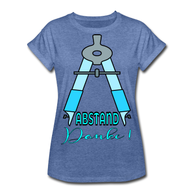 Mathe LK T-Shirt - Pandemie Schule Geometrie Mathematik ABSTAND DANKE