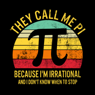 Motiv Vintage nennen sie mich Pi Day Shirt lustig, weil