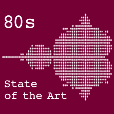 Motiv 80s State of the Art - weiß