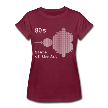 Mathe LK T-Shirt - 80s State of the Art - weiß