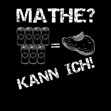 Motiv Bier Mathe kann ich! T-Shirt