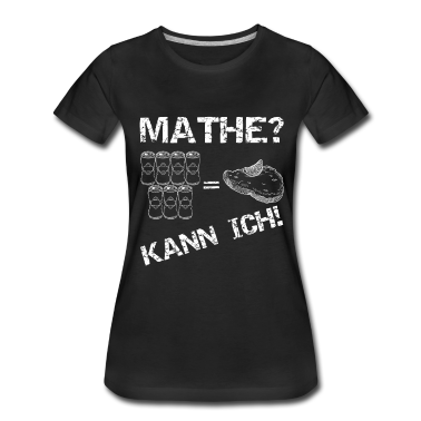 Mathe LK T-Shirt - Bier Mathe kann ich! T-Shirt
