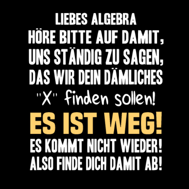 Motiv Mathematiker Mathe Mathematik Schule Geschenk