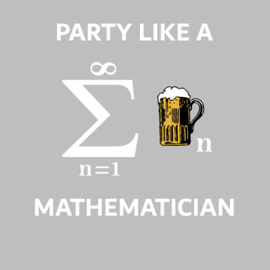 Motiv Mathe Bier Science Shirt Nerd Geschenk Idee Party